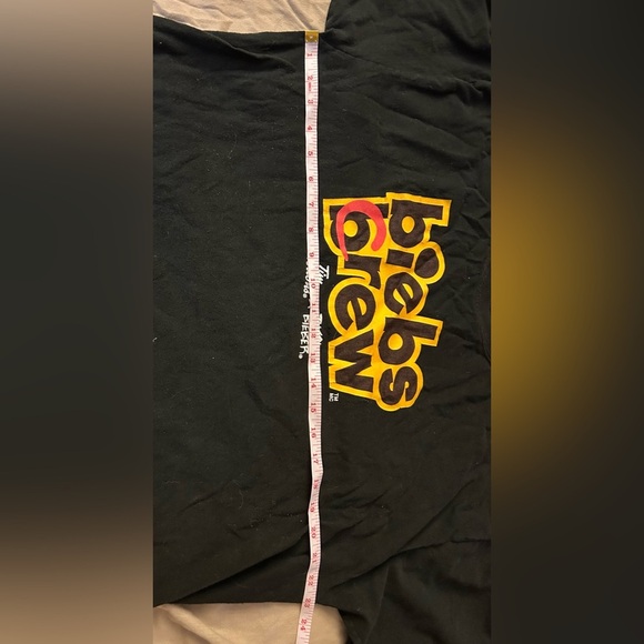 Black Tim Hortons Justin Bieber Tee XL - Picture 3 of 5